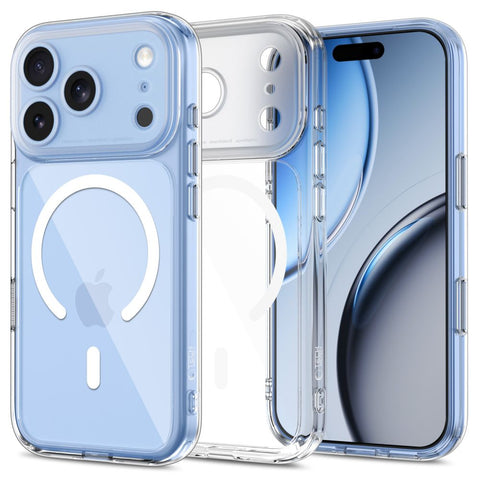 MagPeak MagSafe CC Hülle von Tech-Protect in Transparent für iPhone 18 Pro – STARPHONE Aachen