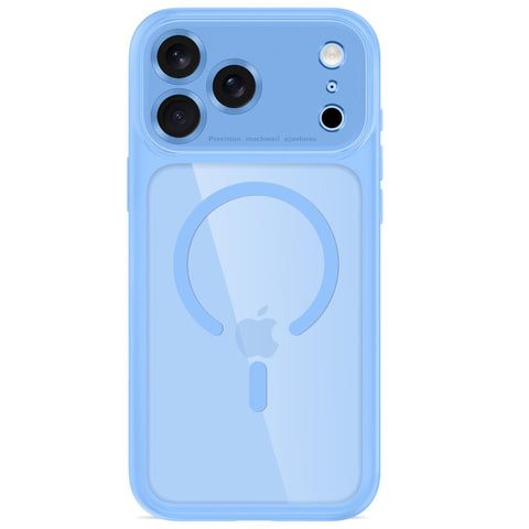 MagPeak MagSafe CC Hülle von Tech-Protect in Transparent Blau für iPhone 18 Pro – STARPHONE Aachen