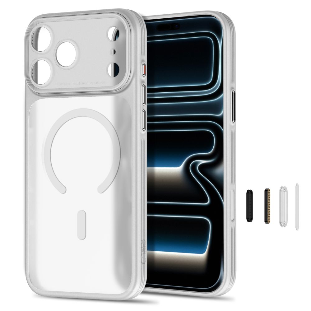 MagPrime MagSafe CC Hülle von Tech-Protect in Grau matt für iPhone 18 Pro – STARPHONE Aachen