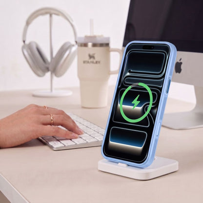 MagPrime MagSafe CC Hülle von Tech-Protect in Hellblau matt für iPhone 18 Pro – STARPHONE Aachen
