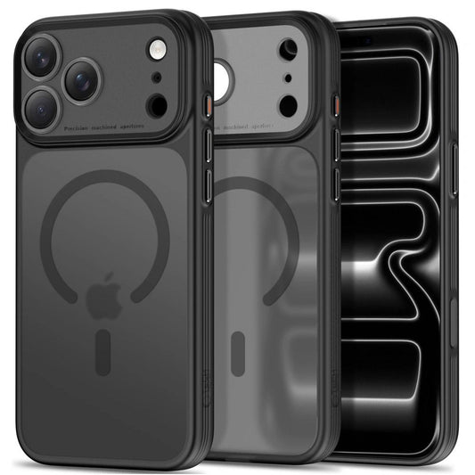 MagPrime MagSafe CC Hülle von Tech-Protect in Schwarz matt für iPhone 18 Pro – STARPHONE Aachen
