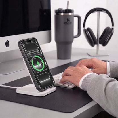 MagPrime MagSafe CC Hülle von Tech-Protect in Schwarz matt für iPhone 18 Pro – STARPHONE Aachen