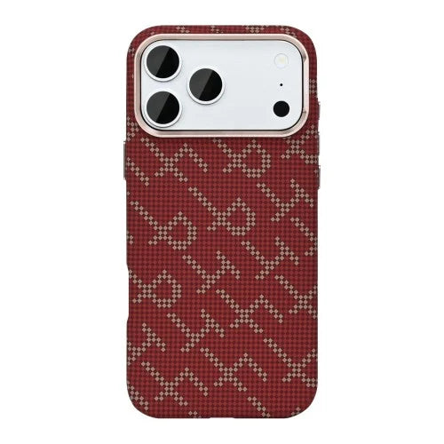 Rixus Alpine Ultra Slim Hülle mit MagSafe in Cherry Red – STARPHONE Aachen