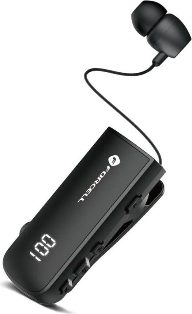 Forcell Wired headphones F-AUDIO Drive EarBud wireless earphone bluetooth black (22 h Kabellos) Schwarz