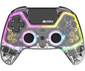 Freaks &amp; Geeks Trade Invaders Polychroma 4 Wireless Controller PS4/PS3/Android/IOS/PC (PC, iOS, Android, PS3, PS4), Gaming Controller