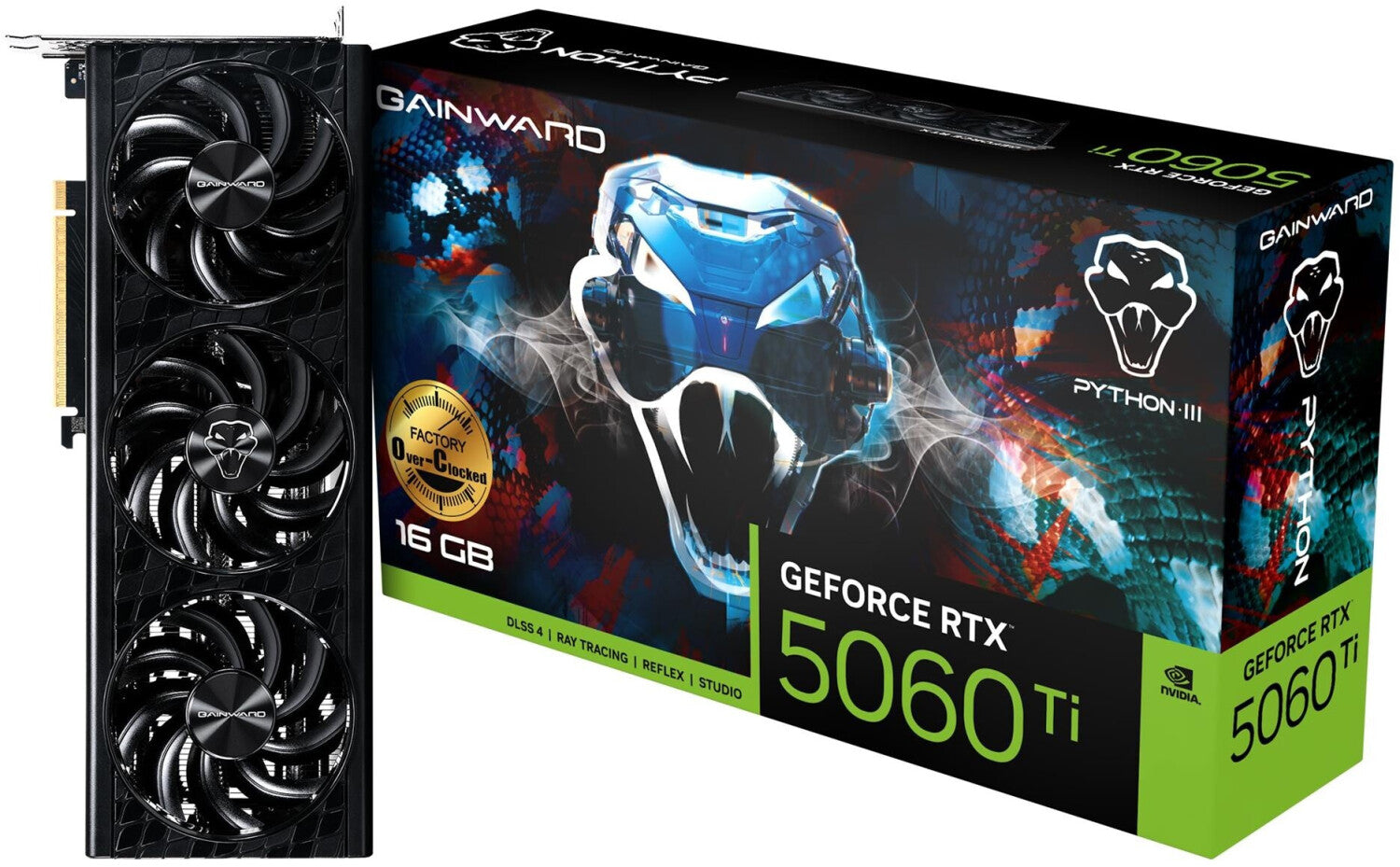 Gainward GeForce RTX 5060 Ti Python III OC 16GB