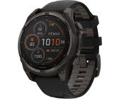 iOS Smartwatch, Gehäusefarbe schwarz, Armbandfarbe schwarz, 1,4 Zoll, GPS, Unisex, iOS kompatibel, Android kompatibel, Titan Gehäuse, Silikon Armband, AMOLED Display