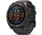 iOS Smartwatch, Gehäusefarbe schwarz, Armbandfarbe schwarz, 1,4 Zoll, GPS, Unisex, iOS kompatibel, Android kompatibel, Silikon Armband, AMOLED Display