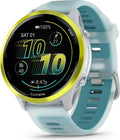 Garmin Forerunner 570 47mm Blanc pierre/Jaune amp/Transparent Blanc pierre/Turquoise