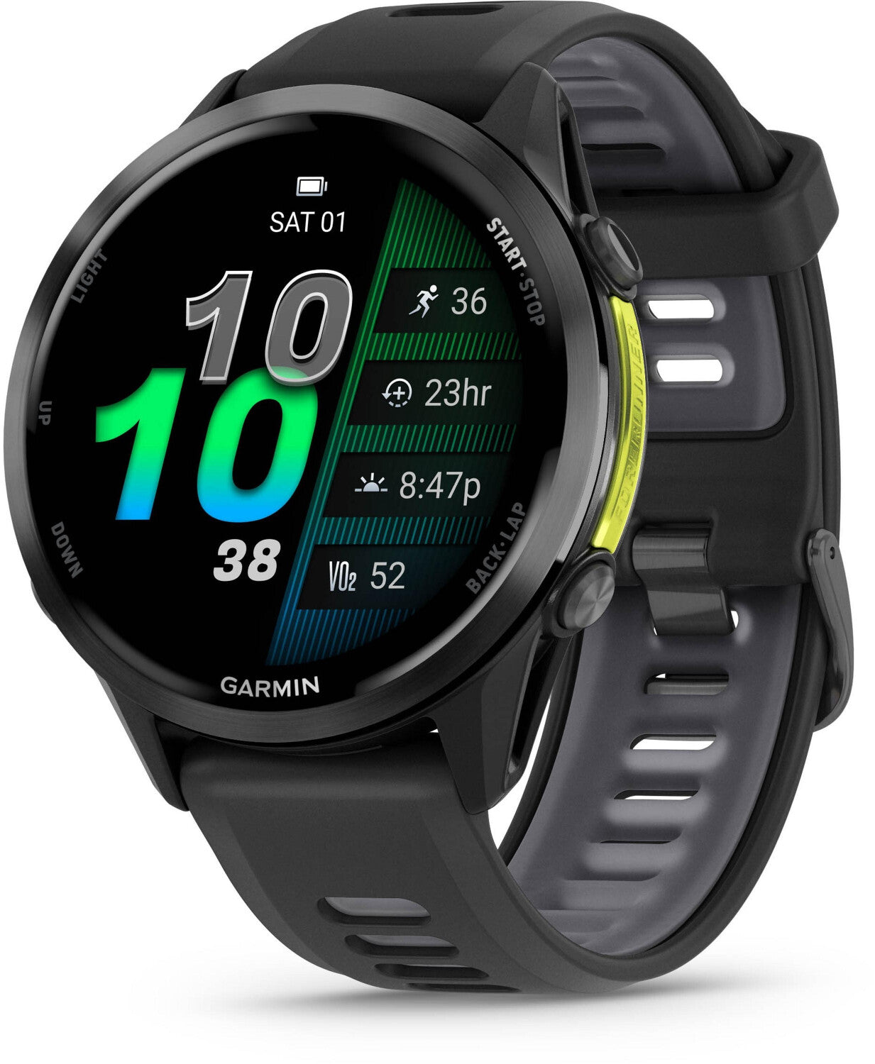 Garmin Forerunner 970 Black/Carbon Grey/Black/Transparent Stone White