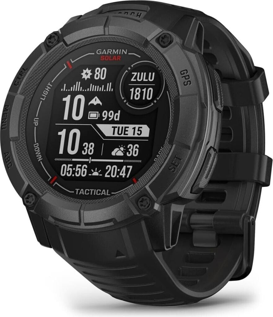 Garmin Instinct 2X Solar Tactical Edition Noir