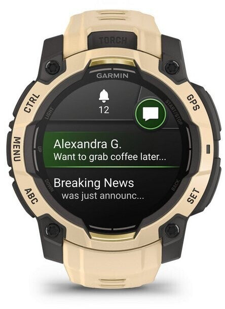 Garmin Instinct 3 AMOLED 45mm Grau/Citrine