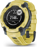 Garmin Instinct E 45 mm Crépuscule/Vert citron électrique