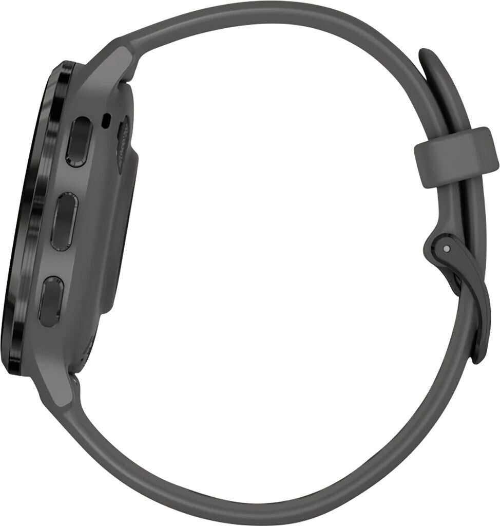 Garmin Venu 3S Kieselgrau/Schiefergrau Silikon-Armband