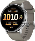 Garmin Venu 4 45mm Argent/Gris Bracelet en Silicone