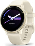 Garmin vívoactive 6 Bone/Lunargold