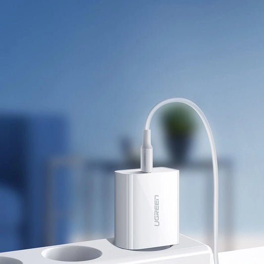 Ugreen USB-Ladegerät Power Delivery 3.0 Quick Charge 4.0+ 20W 3A weiß (60450)
