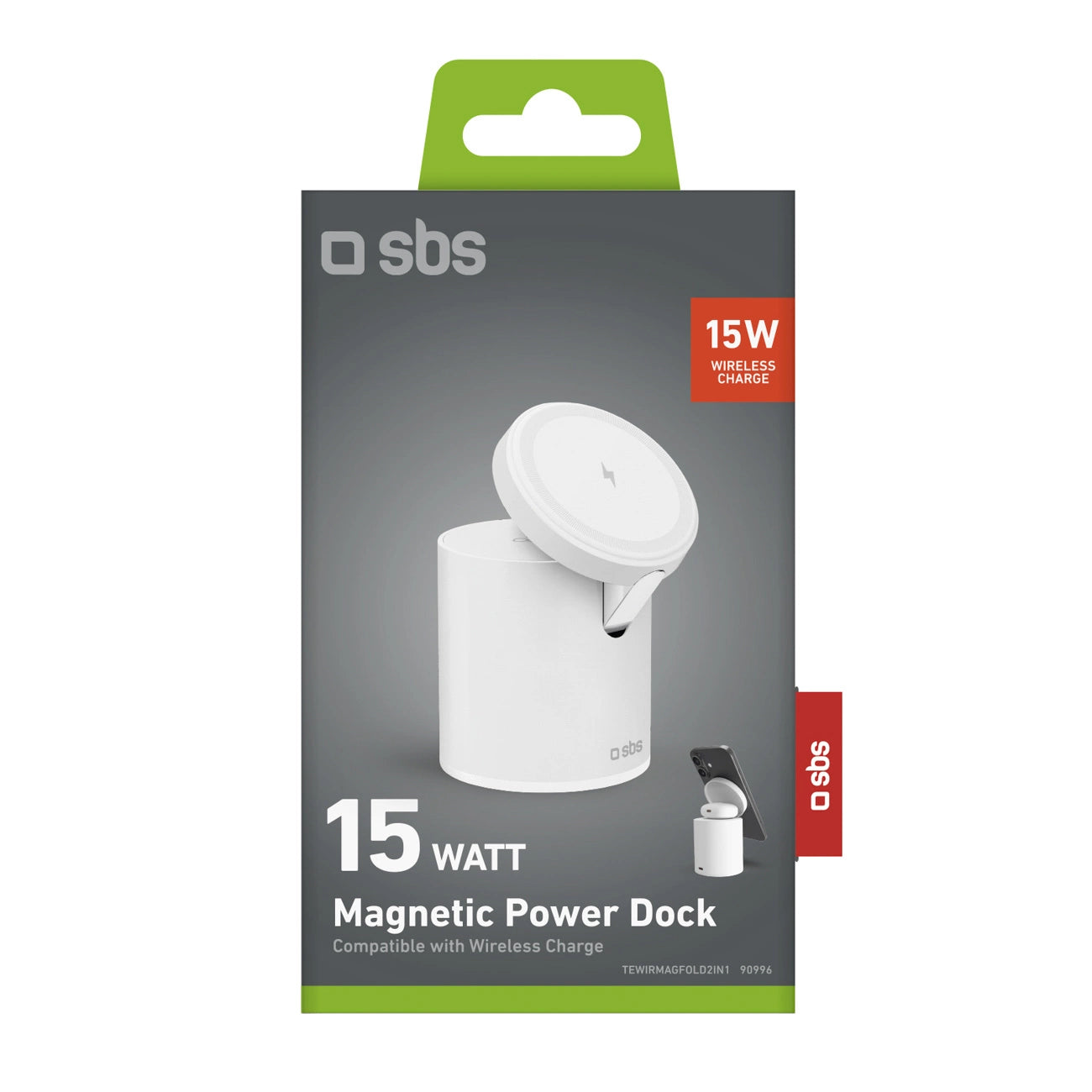 2in1 kabelloser Ständer