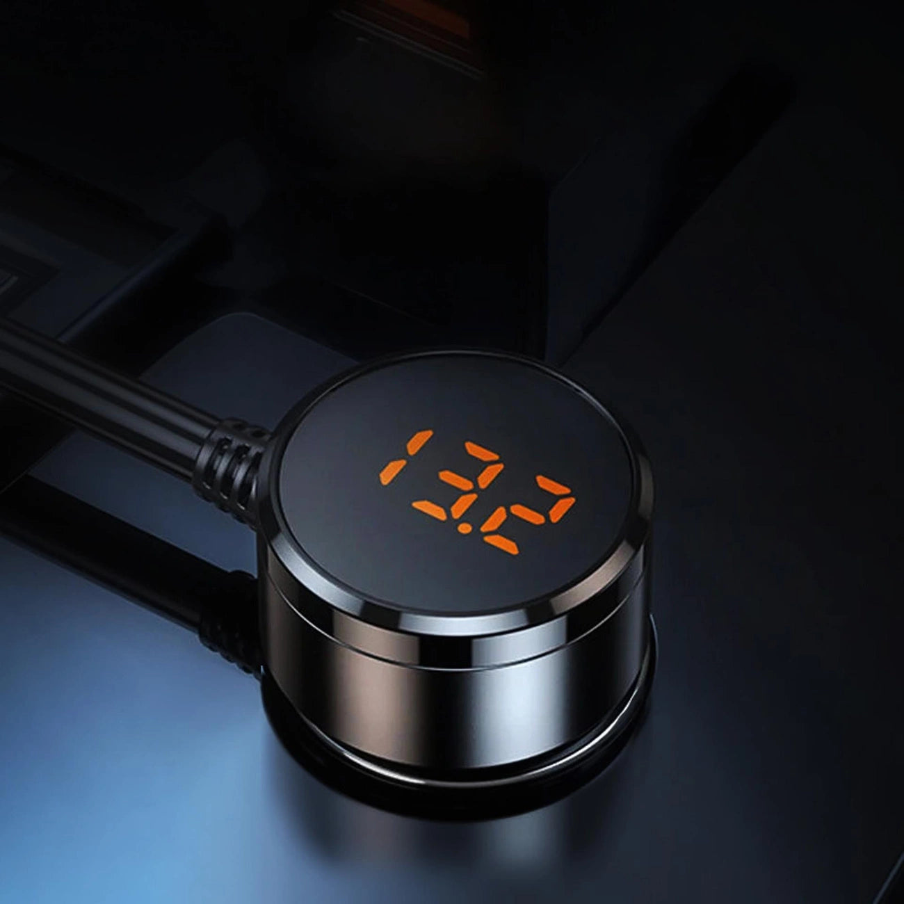 3mk Auto-Power-Splitter PD 120W™ QC PPS UCB-C USB-A Autoladegerät für 7 Geräte - Schwarz