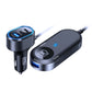 3mk Doppel-Autoladegerät 135W PD QC PPS USB-C USB-A - Schwarz