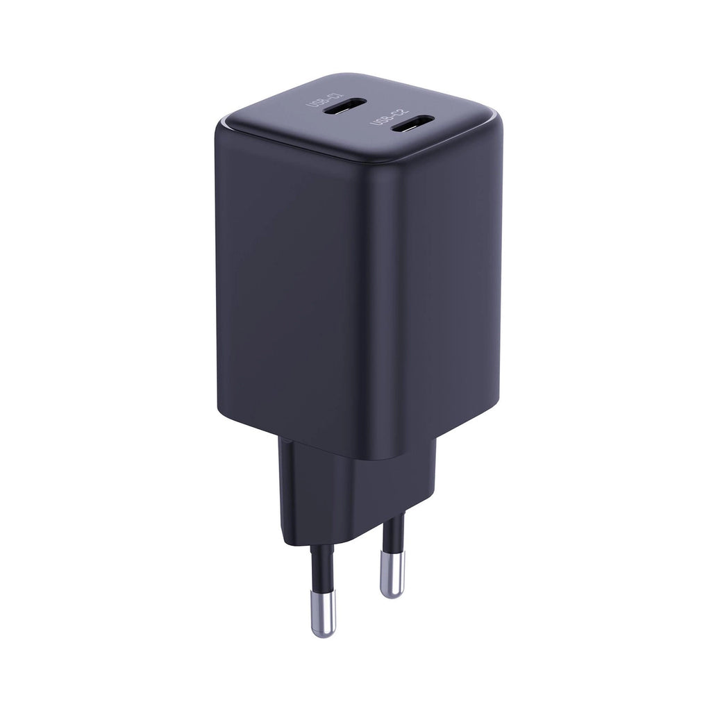 3mk Hyper Charger PD 45W QC4+ PPS 2C Super-Fast Charge 2.0 Wandladegerät - Schwarz