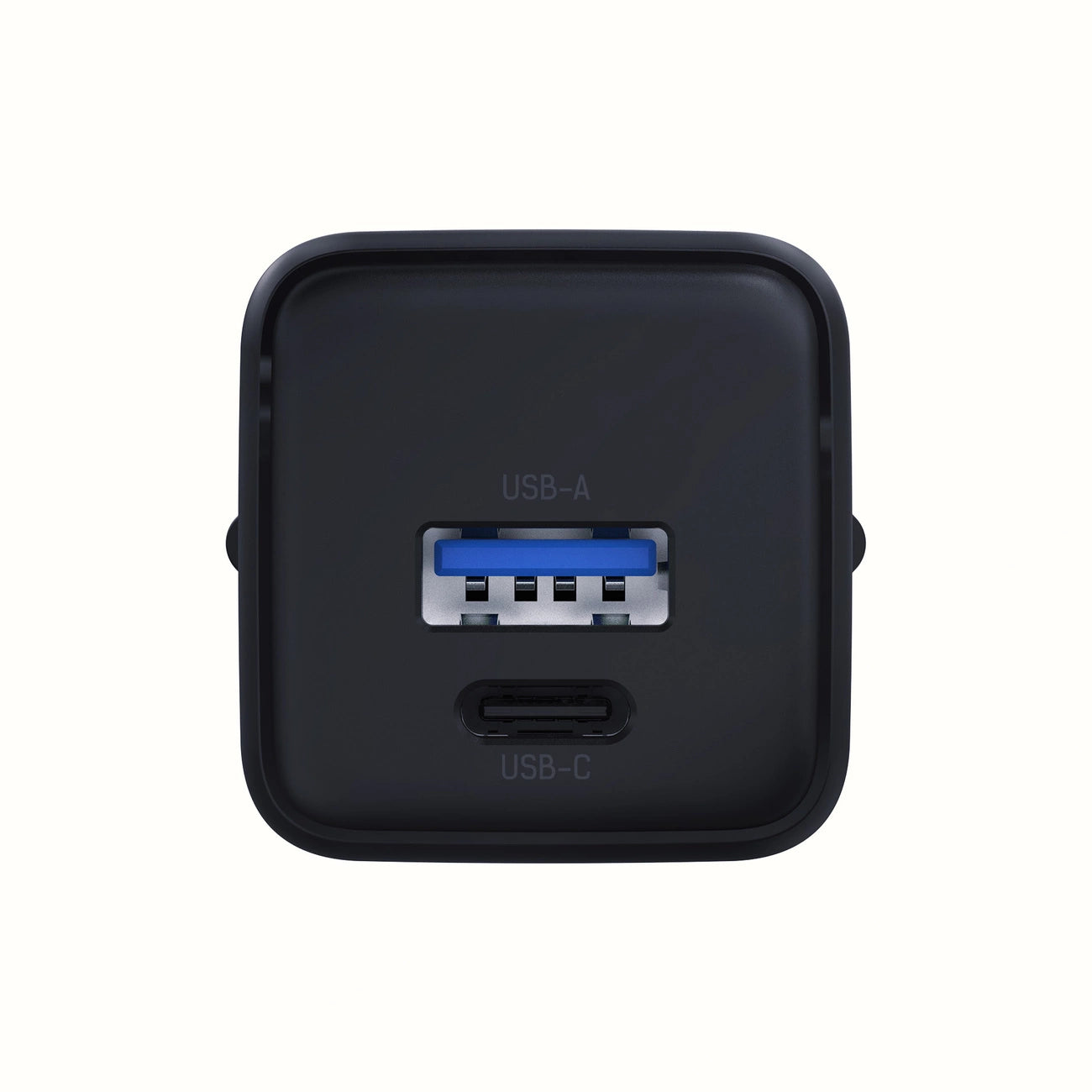 3mk Hyper GaN Ladegerät 20W QC4+ PD PPS USB-C USB-A Wandladegerät - Schwarz