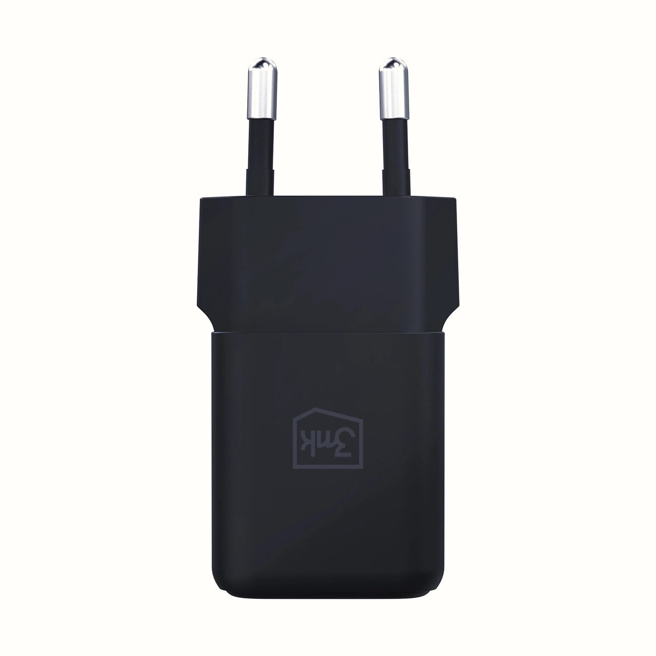 3mk Hyper GaN Ladegerät 20W QC4+ PD PPS USB-C USB-A Wandladegerät - Schwarz