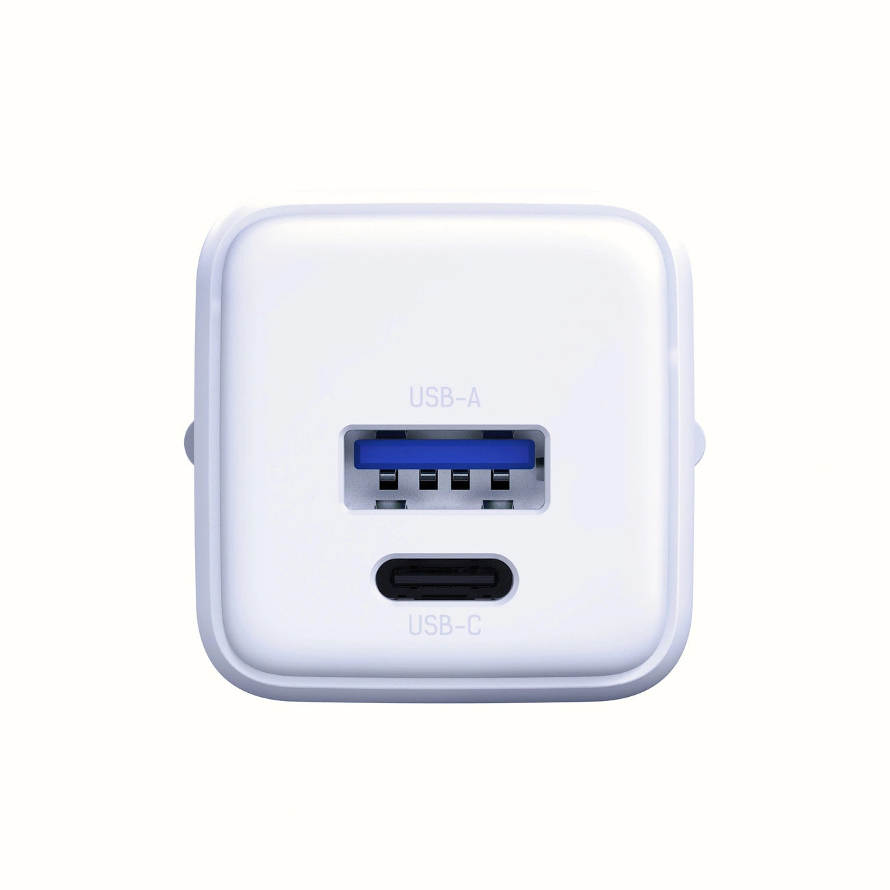 3mk Hyper GaN Ladegerät 20W QC4+ PD PPS USB-C USB-A Wandladegerät - Weiß