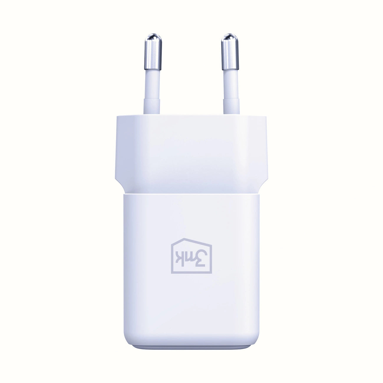3mk Hyper GaN Ladegerät 20W QC4+ PD PPS USB-C USB-A Wandladegerät - Weiß