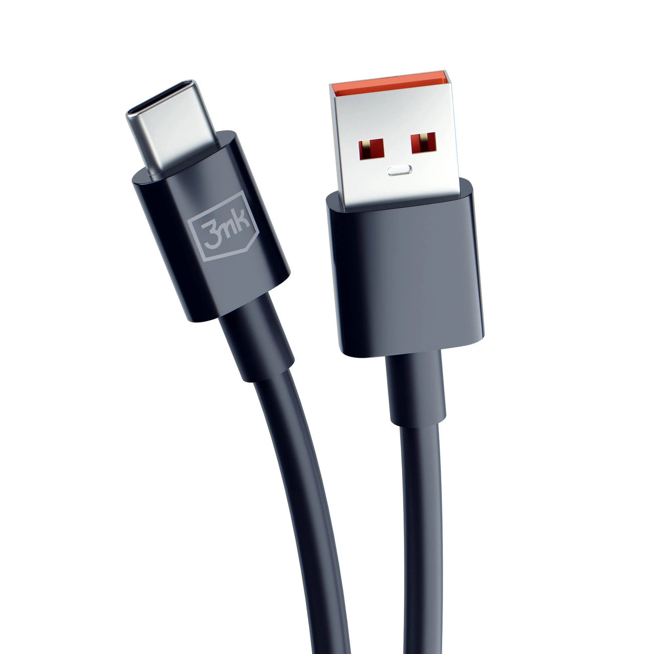 3mk Hyper Kabel USB-A / USB-C 1,2 m 5 A - schwarz