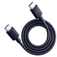 3mk Hyperkabel USB-C / USB-C 100 W 1,2 m – Schwarz