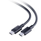 3mk Hyperkabel USB-C / USB-C 100 W 1,2 m – Schwarz