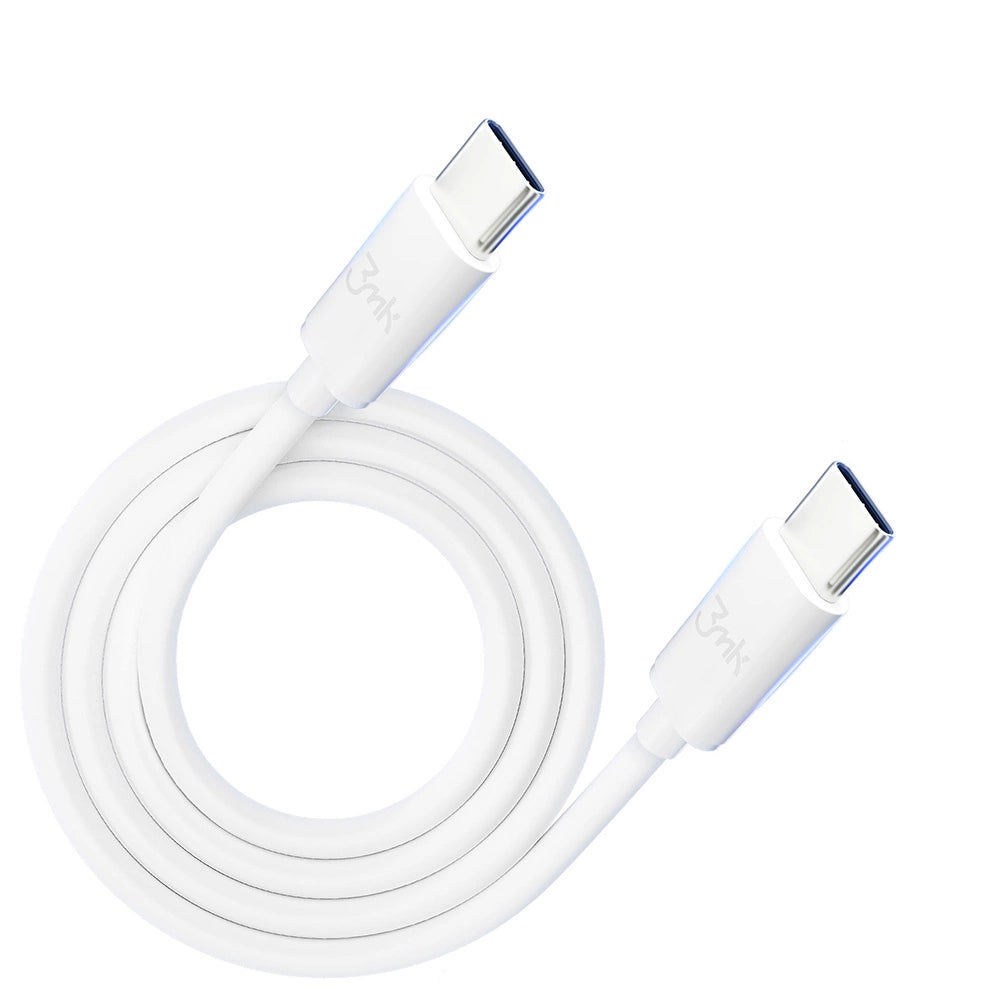 3mk Hyperkabel USB-C / USB-C 100W 2m - weiß