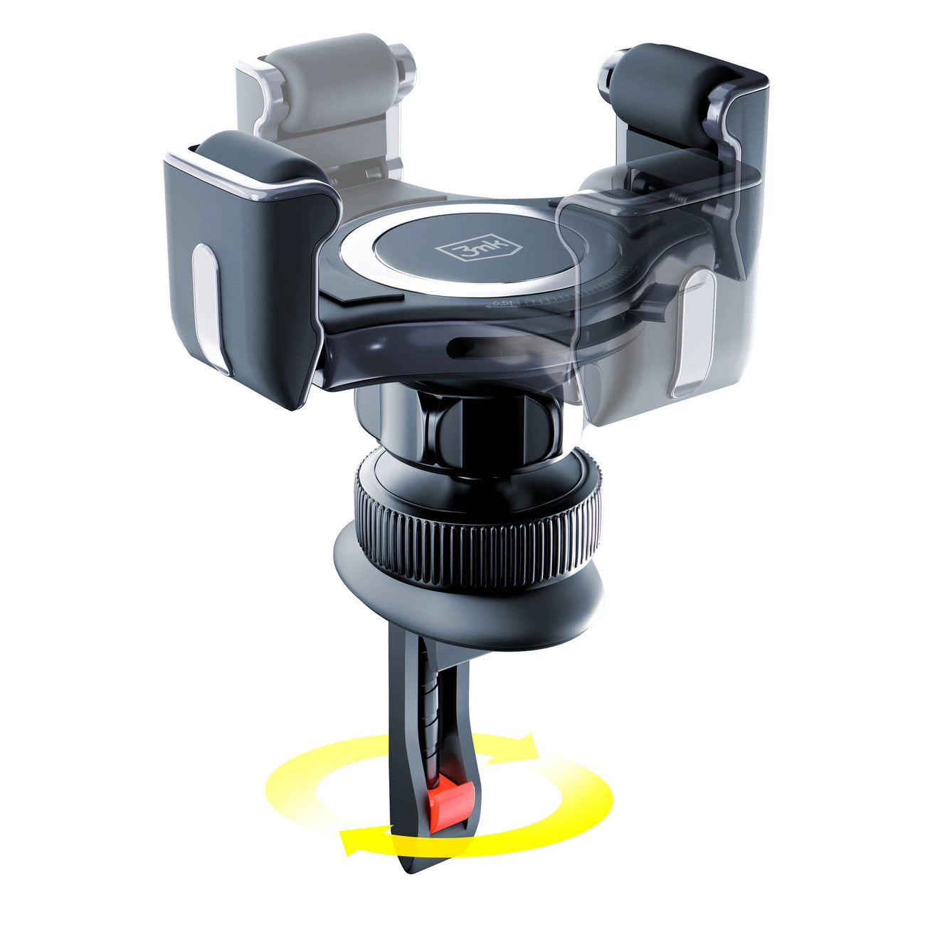 3mk Memo Hug Autotelefonhalter für Lüftungsschlitze – Schwarz