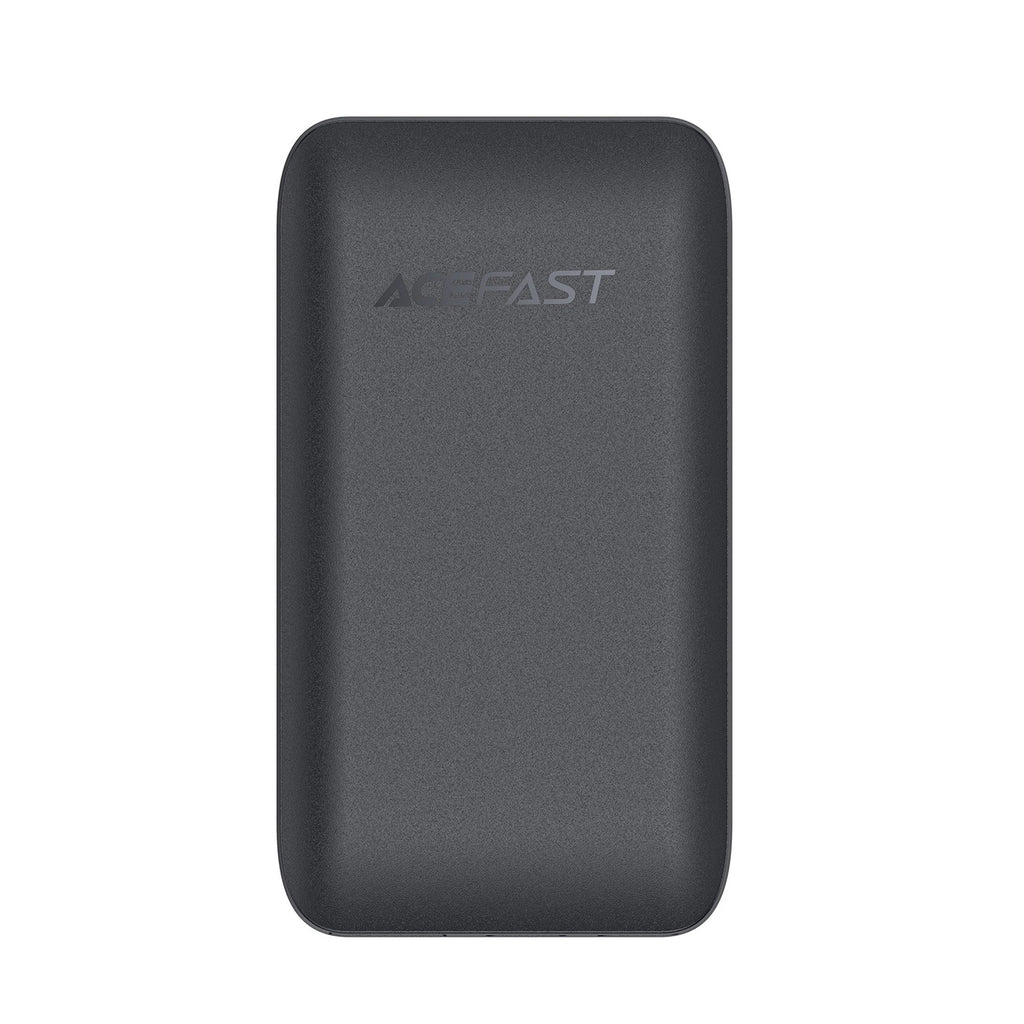 Acefast A100 65W GaN 2 USB-C+ USB-A Ladegerät ultradünn – Schwarz