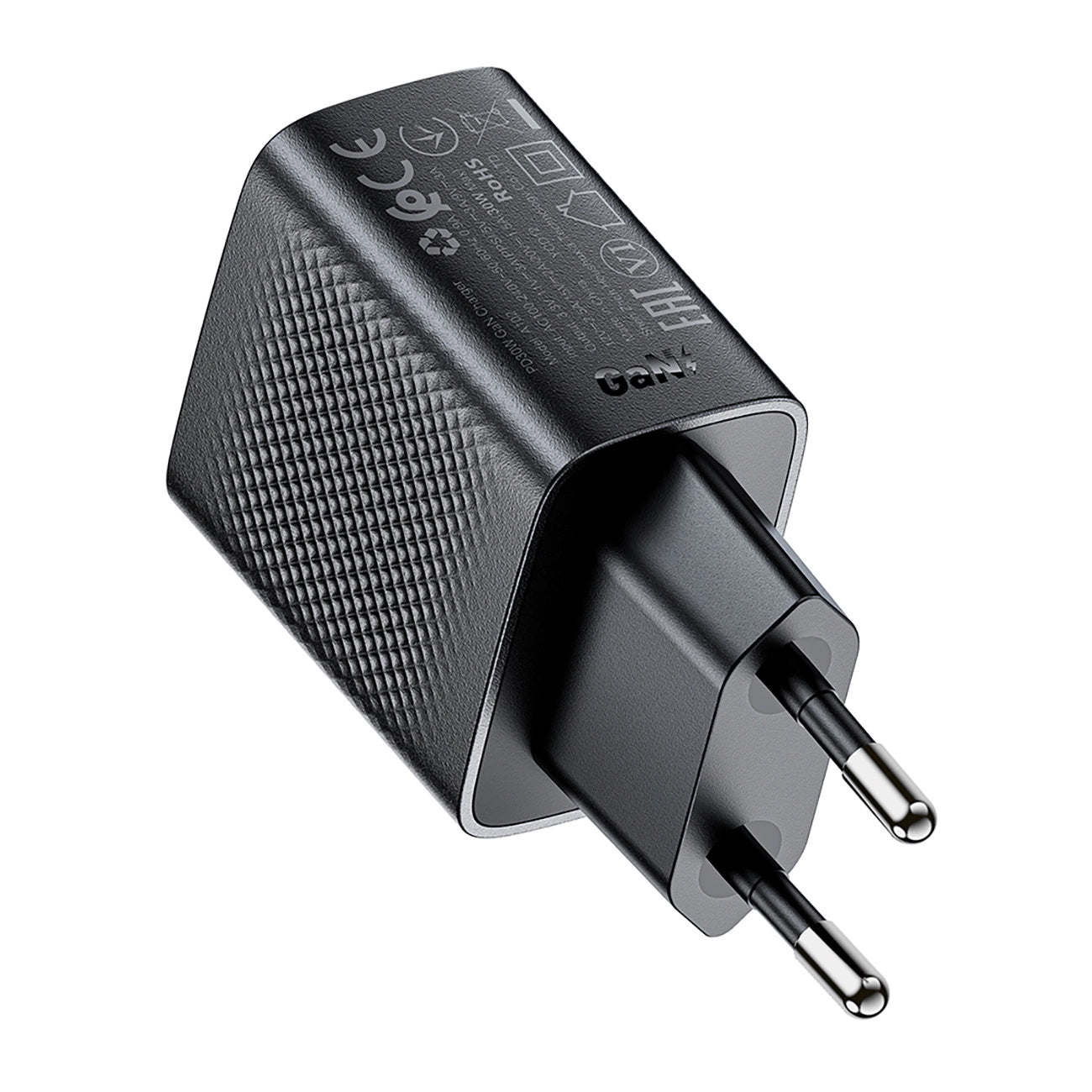 Acefast A102 GaN USB-C PD 30W Netzwerkladegerät – Schwarz