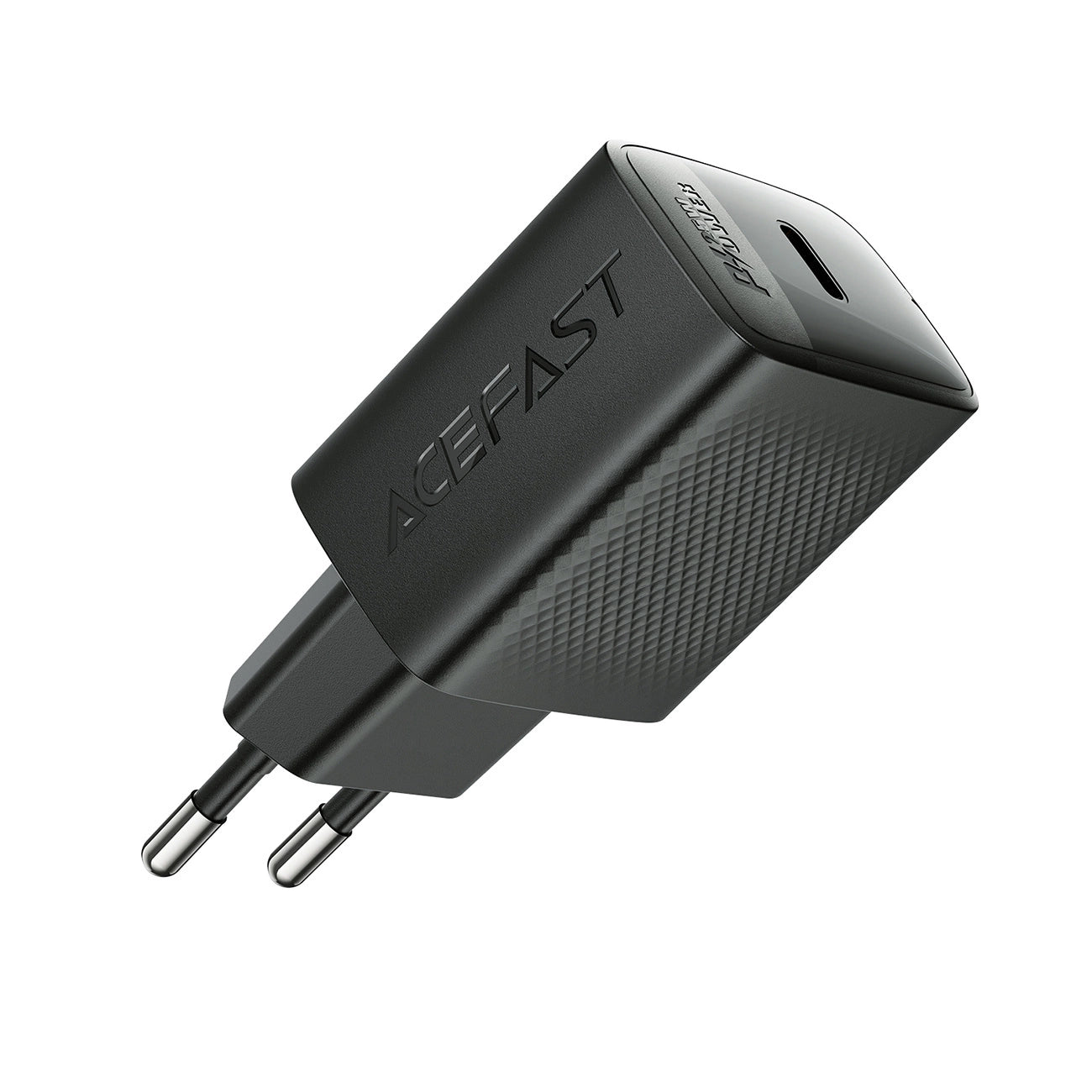 Acefast A104 GaN USB-C PD SFC 25W Netzwerkladegerät - Schwarz