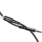 Acefast Audiokabel MFI Lightning - 3,5 mm Miniklinke (männlich) 1,2 m, AUX schwarz (C1-06 schwarz)