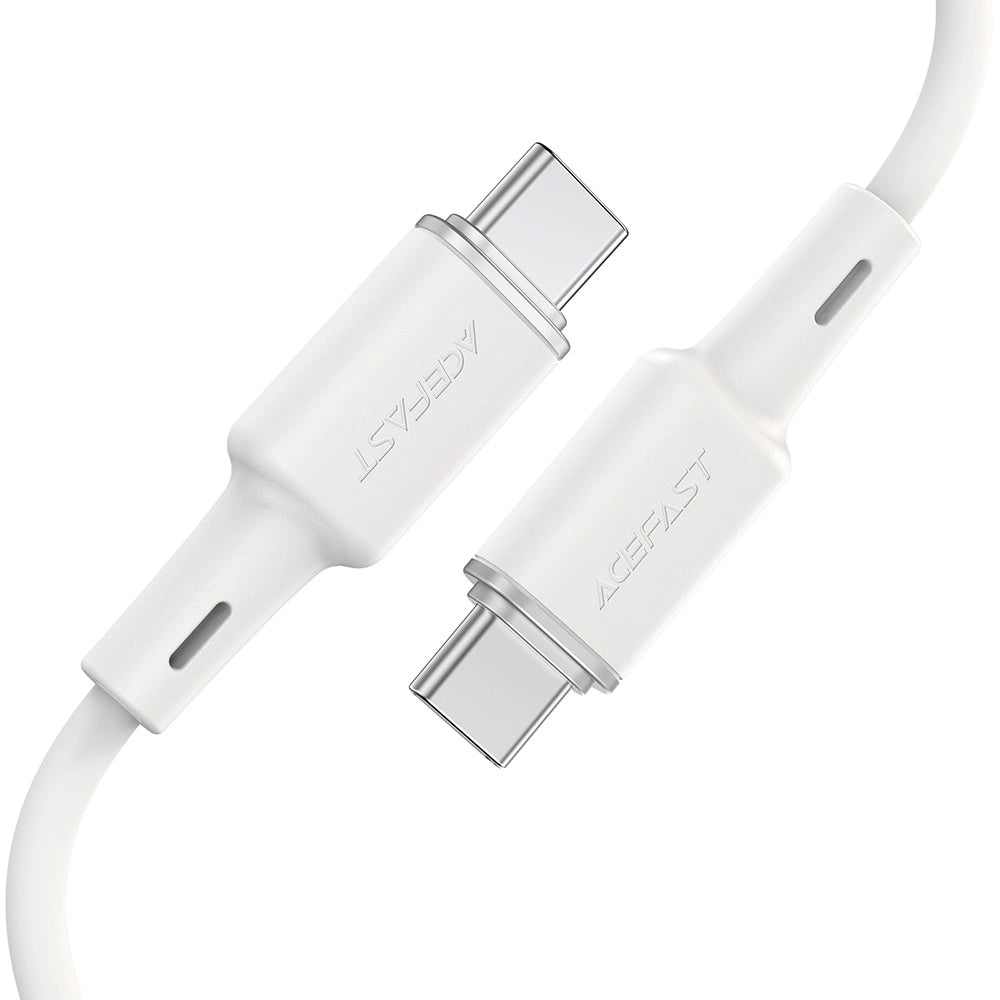 Acefast C2-03-CC USB-C – USB-C PD QC-Kabel 60 W 3 A 480 Mbit/s 1,2 m – Weiß