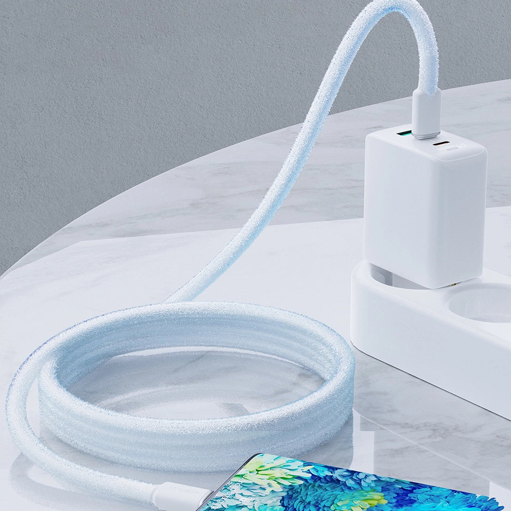 Acefast C2-03-CC USB-C – USB-C PD QC-Kabel 60 W 3 A 480 Mbit/s 1,2 m – Weiß