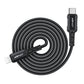 Acefast C4-01 Lightning – USB-C PD-Kabel 30 W 3 A 480 Mbit/s 1,8 m – Schwarz