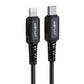 Acefast C4-01 Lightning – USB-C PD-Kabel 30 W 3 A 480 Mbit/s 1,8 m – Schwarz