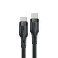 Acefast C8-03 USB-C / USB-C 60W 3A Kabel - schwarz