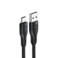Acefast C8-04 USB-A / USB-C 3A 1.2m Kabel - schwarz