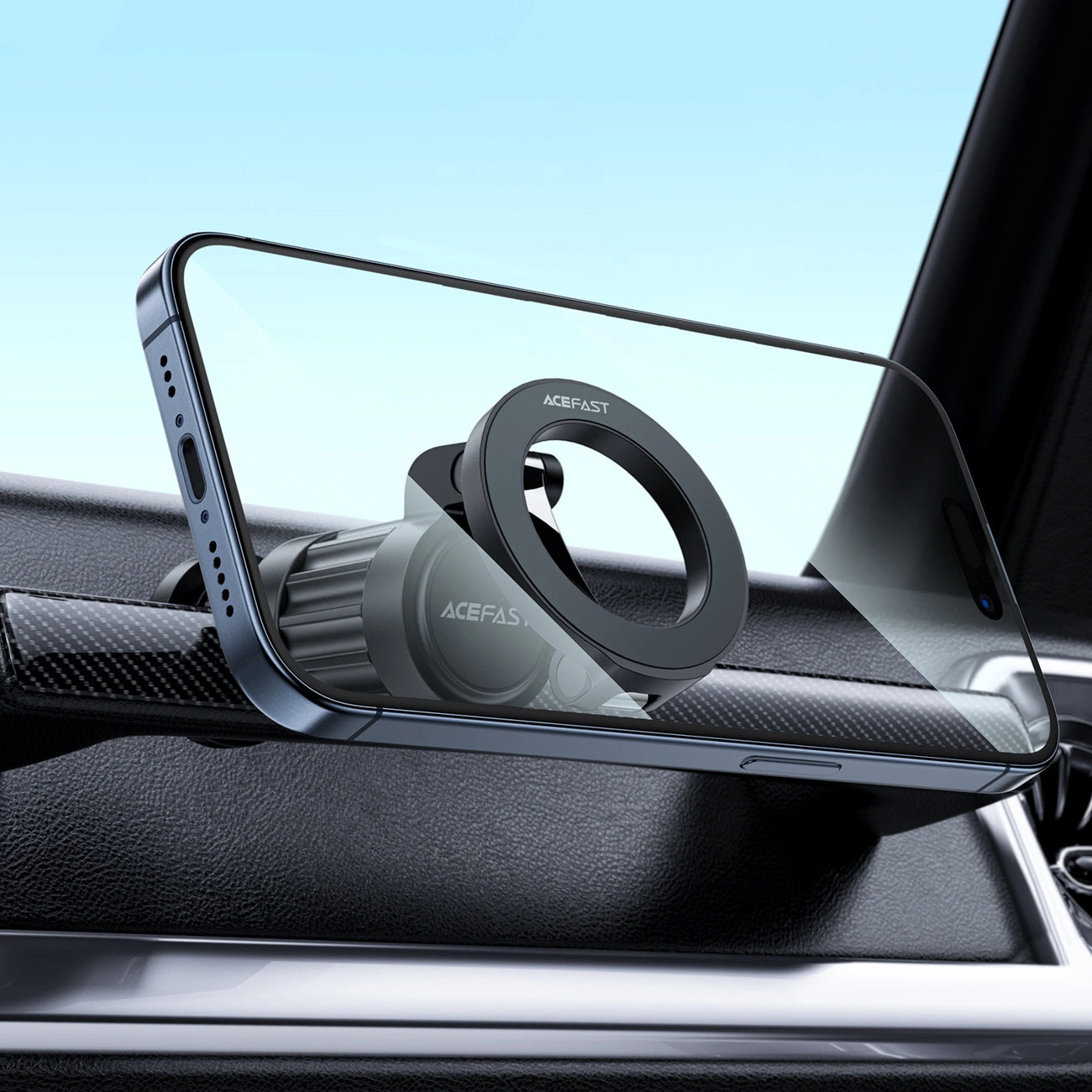 Acefast E23 Magnetischer Telefonhalter - Schwarz