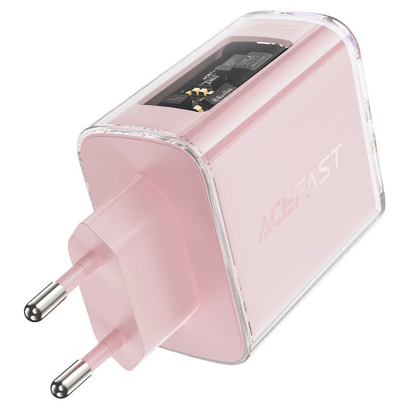 Acefast GaN Ladegerät 65W 3 Ports (1xUSB, 2xUSB C) grün (A45)