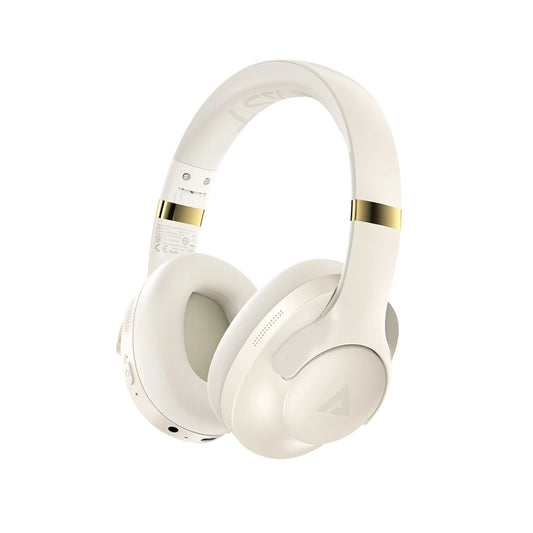 Acefast H4 ANC Kabellose Bluetooth 5.3 IPX4 Over-Ear-Kopfhörer - Beige