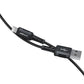 Acefast MFI USB - Lightning -Kabel 1,8 m, 2,4 A schwarz (C4-02 A Black)