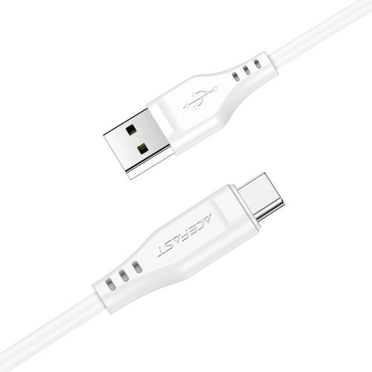 Acefast USB-Kabel - USB Typ C 1,2 m, 3 A schwarz (C3-04 schwarz)