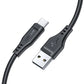 Acefast USB-Kabel - USB Typ C 1,2 m, 3 A schwarz (C3-04 schwarz)